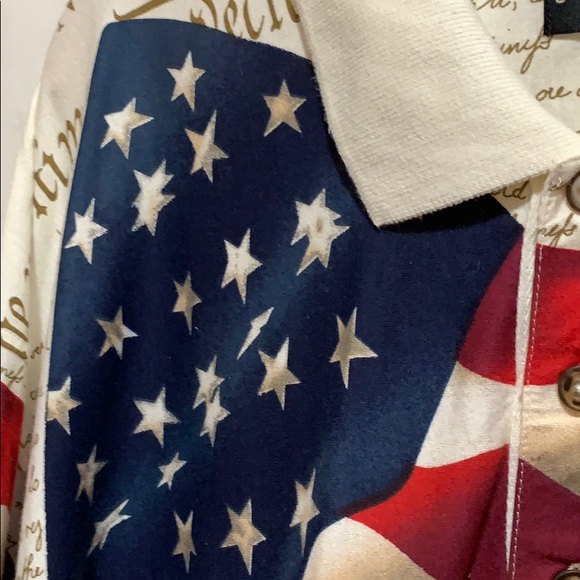 COTTON TRADERS SPORT TEE SZ 2X GRAPHIC USA - Picture 3 of 6